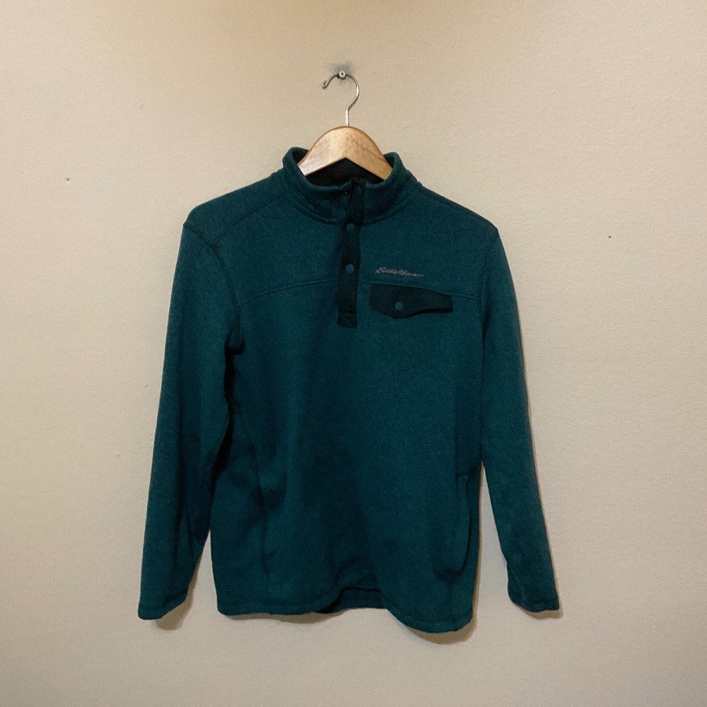 Eddie Bauer Pullover Button-Up